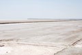 Chott el Djerid Vast Salt Lake, Sahara Desert, Tunisia Royalty Free Stock Photo