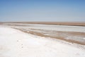 Chott el Djerid Vast Salt Lake, Sahara Desert, Tunisia Royalty Free Stock Photo