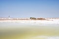 Chott el Djerid Vast Salt Lake, Sahara Desert, Tunisia Royalty Free Stock Photo