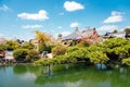 Kibitsu Uka Shrine at spring in Okayama, Japan