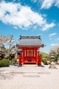 Kibitsu Uka Shrine at spring in Okayama, Japan