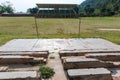 Kibuye stadium in Rwanda genocide 1994