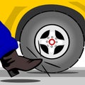 Kick the tire