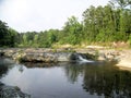 Kickapoo Creek Rock Falls Low Flow Royalty Free Stock Photo