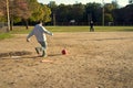 Kickball Royalty Free Stock Photo