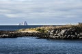 Kicker Rock, San Cristobal Island, Galapagos Royalty Free Stock Photo