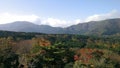 Kicking back and relaxing in Hakone National Park, Japan Royalty Free Stock Photo