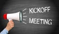 Kickoff Meeting Royalty Free Stock Photo