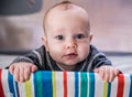 Kid baby looking to you Royalty Free Stock Photo