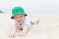 Kid at the beach Royalty Free Stock Photo