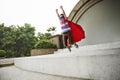 Kid Dress up Superhero Fly Concept