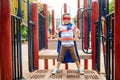 Kid Dress up Superhero Playground Concept