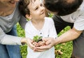 Kid Gardening Greenery Growing Leisure