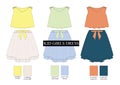 KID GIRLS DRESS SET