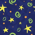 Kid Pattern Royalty Free Stock Photo