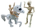 Kid Unicorn Skeleton and Skeleton