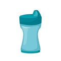 kid sippy cup cartoon vector illustration Royalty Free Stock Photo