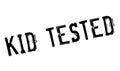 Kid Tested rubber stamp