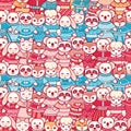 Kid toy seamless pattern. Royalty Free Stock Photo