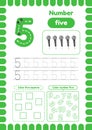 Kida activity pages. Learn numbers. Preschool worksheets.