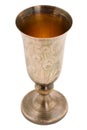 Kiddish cup with wine