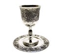 Kiddush Whine Cup and Saucer