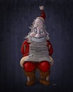 Kidnapped Santa Claus Royalty Free Stock Photo