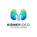 kidney logo design Royalty Free Stock Photo