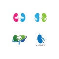 kidney logo vector Royalty Free Stock Photo