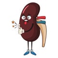 Kidney funny cartoon