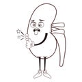 Kidney funny cartoon