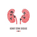 Kidney stone disease pills poster