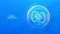 Kidneys care. Healthy kidneys medical concept. Human kidney anatomy organ icon inside protection sphere shield with hexagon