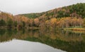 Kido-ike pond in autumn season. Royalty Free Stock Photo