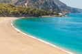 Kidrak Beach in Oludeniz, Fethiye in Turkey Royalty Free Stock Photo