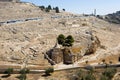 Kidron valley in Jerusalem