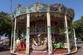 Grand Carousel at la Croisette boulevard in Cannes Royalty Free Stock Photo