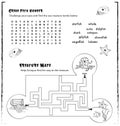 Kids activity page game