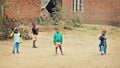 Kids in African Village