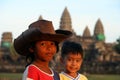 Kids at Angkor Wat