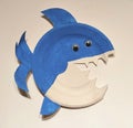 Kids Art Crafts Upcycle Reduce Reuse Recycle Projects Paper Plate Shark Fish Materials Junk Trash Rubbish Models