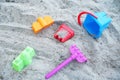 Kids beach toys Royalty Free Stock Photo