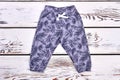 Kids beautiful design trousers. Royalty Free Stock Photo