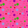 Kids bubble creative pattern