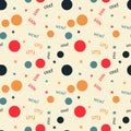 Kids bubble creative pattern