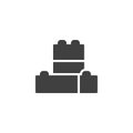 Kids Building Blocks vector icon