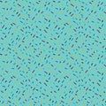 Kids candy seamless sugar sprinkles pattern for fabrics and packaging and gifts and linens and wrapping paper