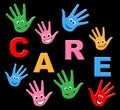 Kids Care Indicates Look After And Careful