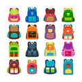 Kids cartoon schoolbag set