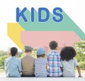 Kids Children Childhood Youth Concept Royalty Free Stock Photo